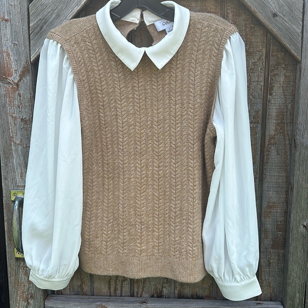 Cece Sweater Blouse - image 1